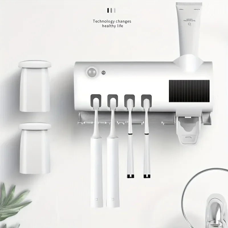 Multifunctional Toothbrush Holder